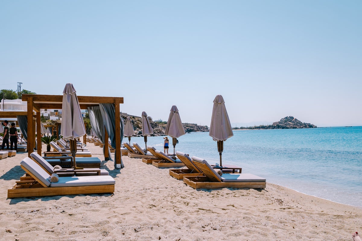 Mykonos tourists horrified by €1,000 bill for three dishes at beach restaurant