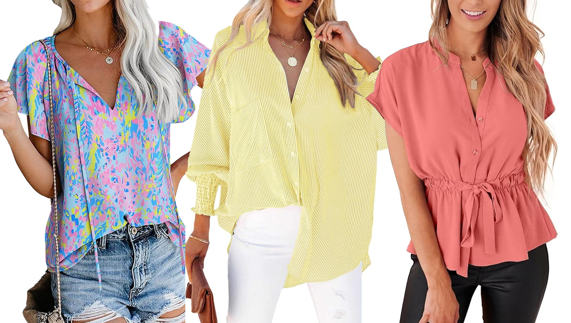 These 17 Flowy Tops Disguise a Belly Pooch Instantly — Starting at $13