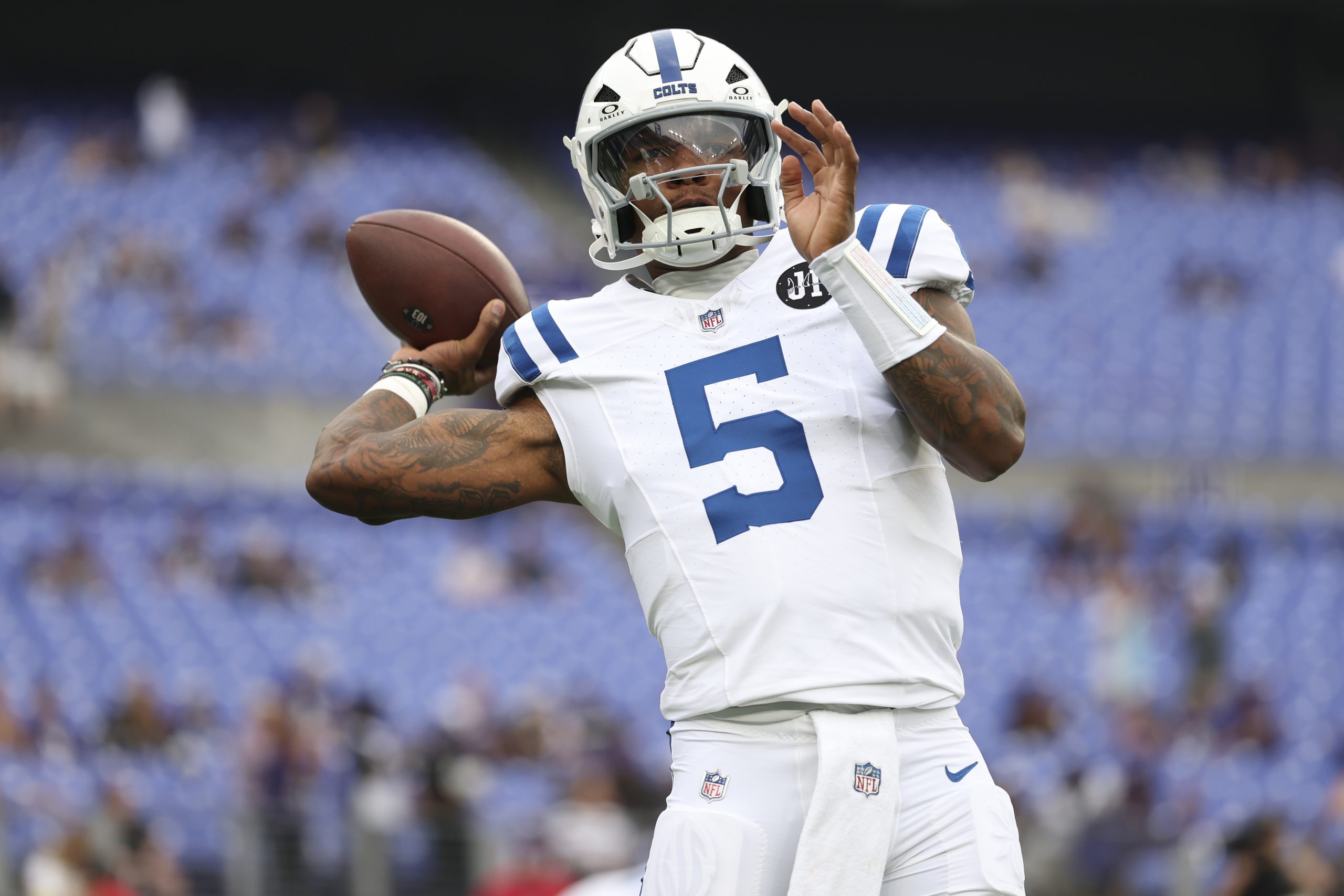 Colts QB Anthony Richardson 'Day-to-Day' With Dislocated Pinky After Scare