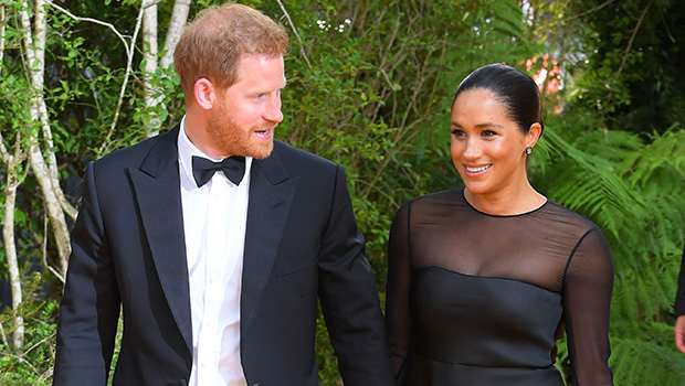 Meghan Markle Stuns in Black Ballgown at ‘Bob Marley: One Love’ Premiere With Prince Harry