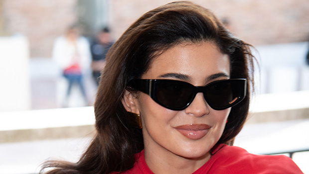 Kylie Jenner &amp; Daughter Stormi Match in Red Outfits as They Sit Front Row at Fashion Show