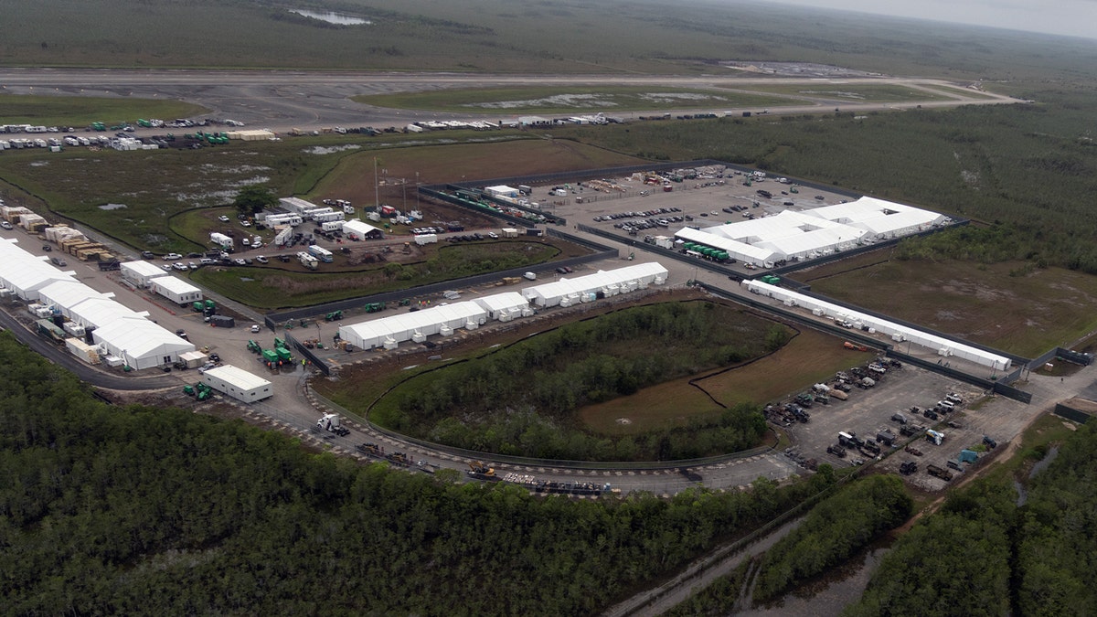 Federal judge halts expansion at Trump admin's Alligator Alcatraz detention facility in Florida