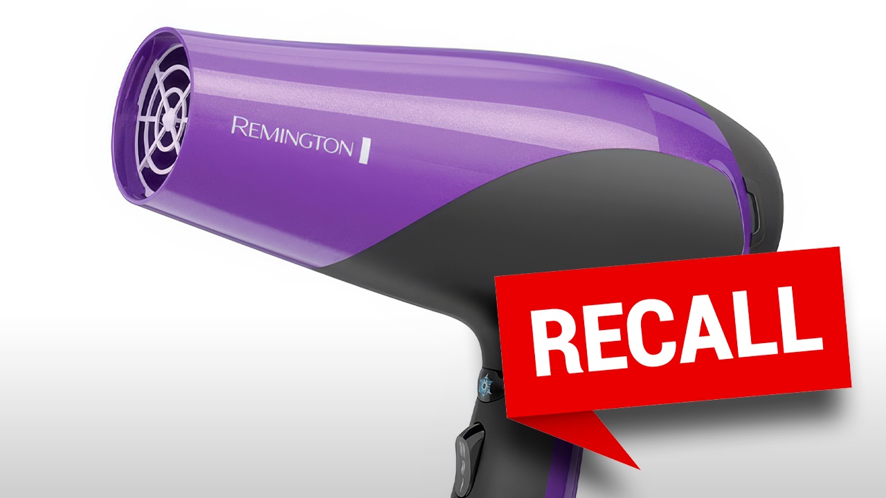 Hair dryers sold online through Walmart, Target, Amazon recalled over potential electrocution risk