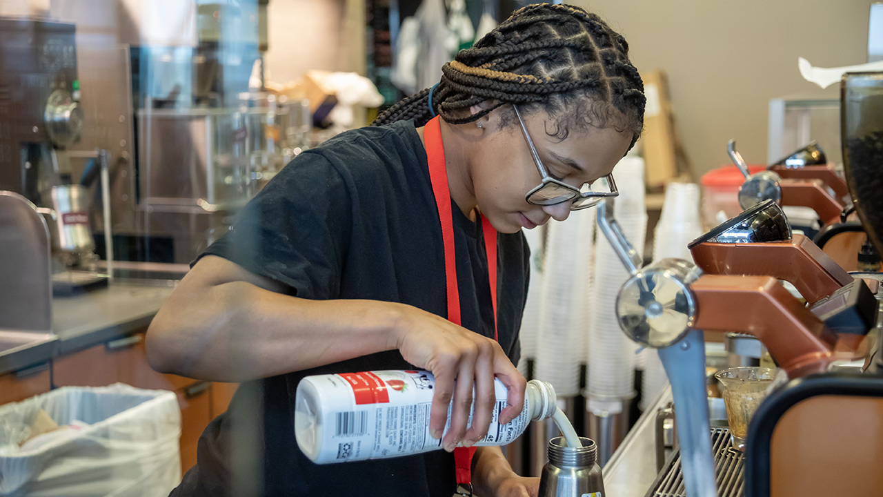 Starbucks CEO sets new time goal for baristas making your order