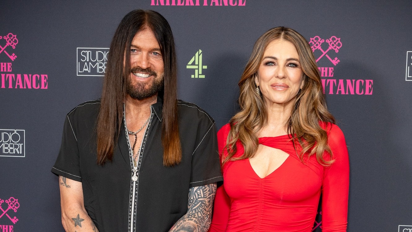 Billy Ray Cyrus and Elizabeth Hurley Get Cozy on Red Carpet Amid Romance