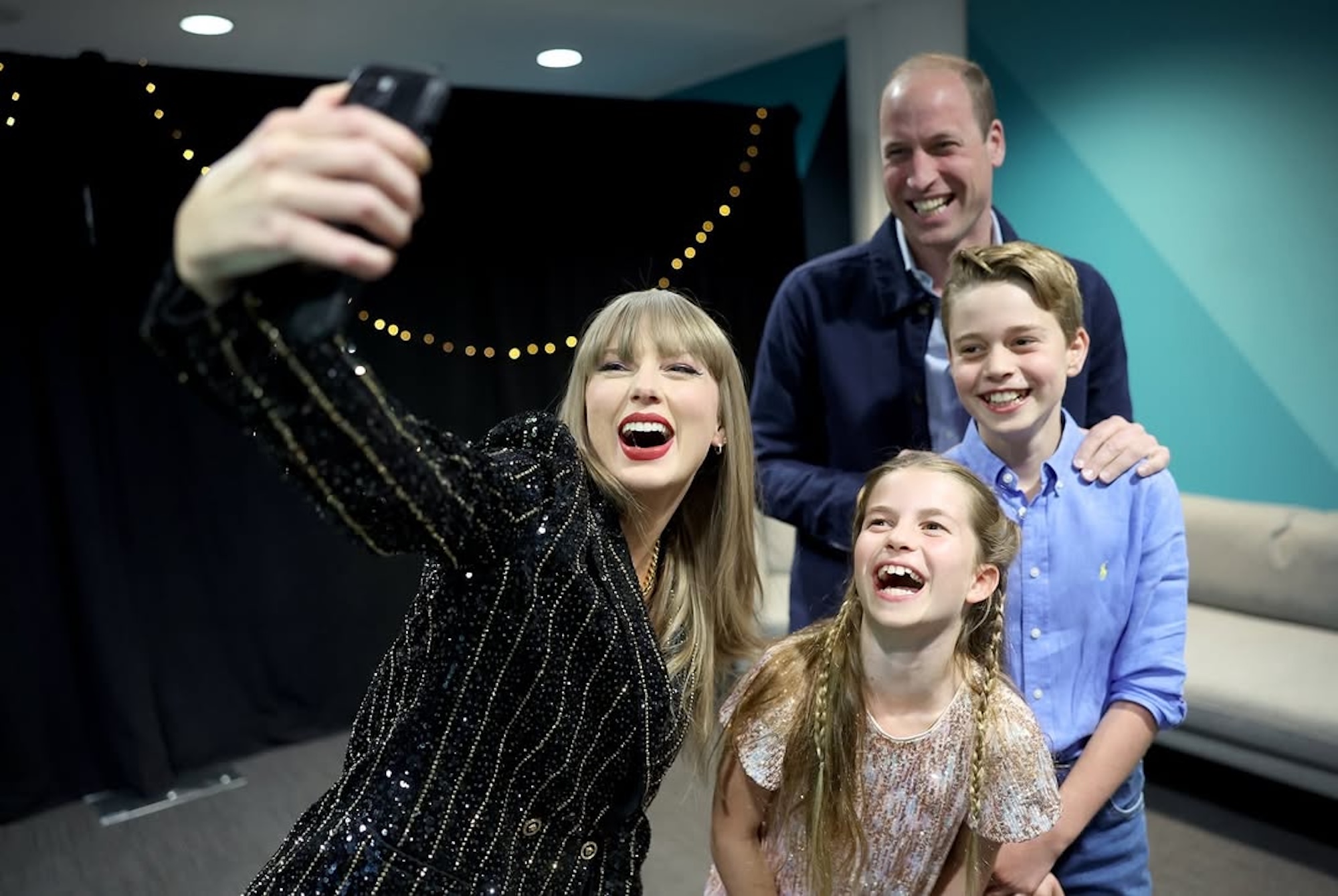 Taylor Swift Trolls Jason Kelce Over How He Acted Meeting the Royal Family