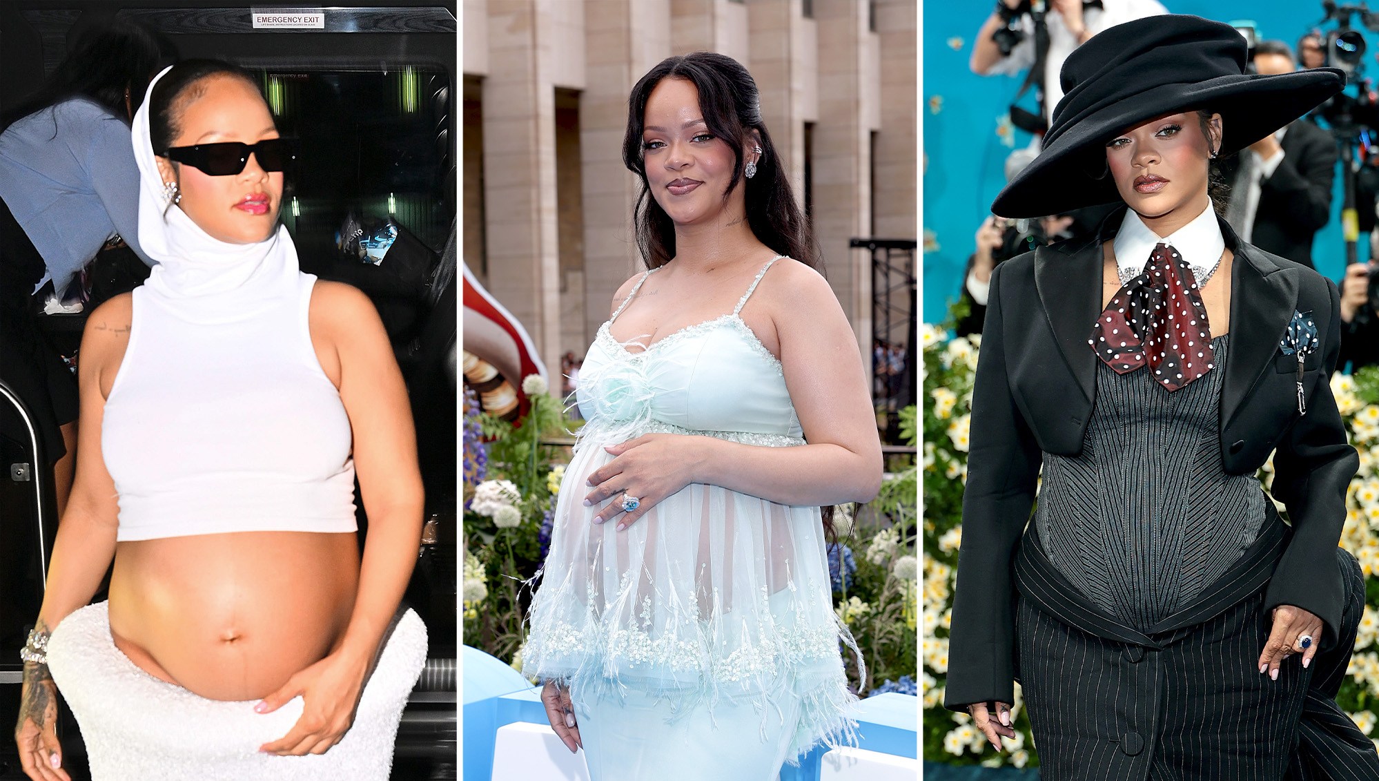 See Rihanna’s Best Bump-Baring Style Moments Ahead of Welcoming Baby No. 3