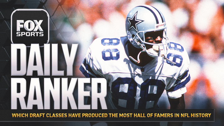 Which draft classes have produced the most Hall of Famers in NFL history?
