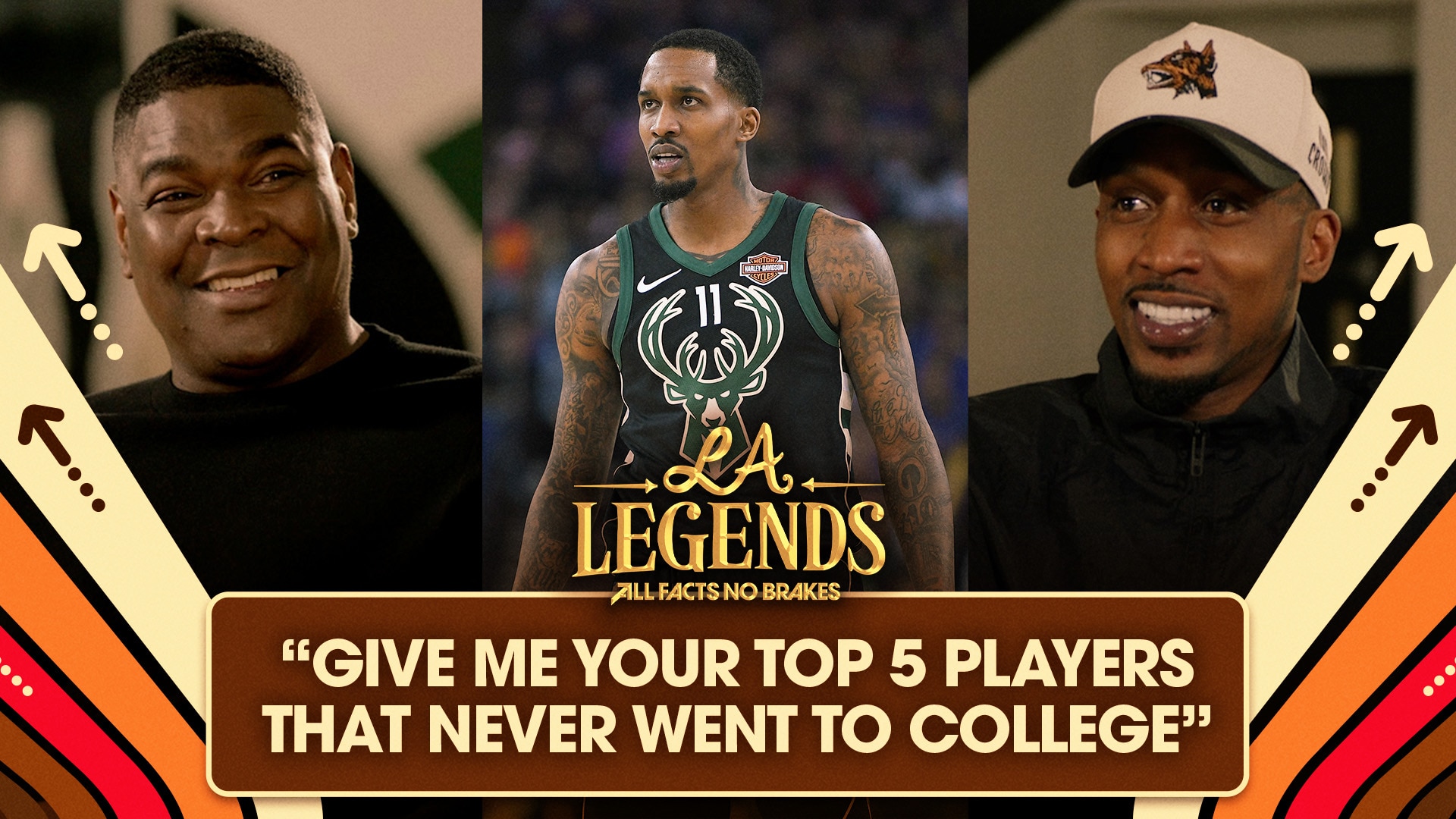 Brandon Jennings Lists Himself, LeBron &amp; Kobe in Top 5 NBA Players to Skip College