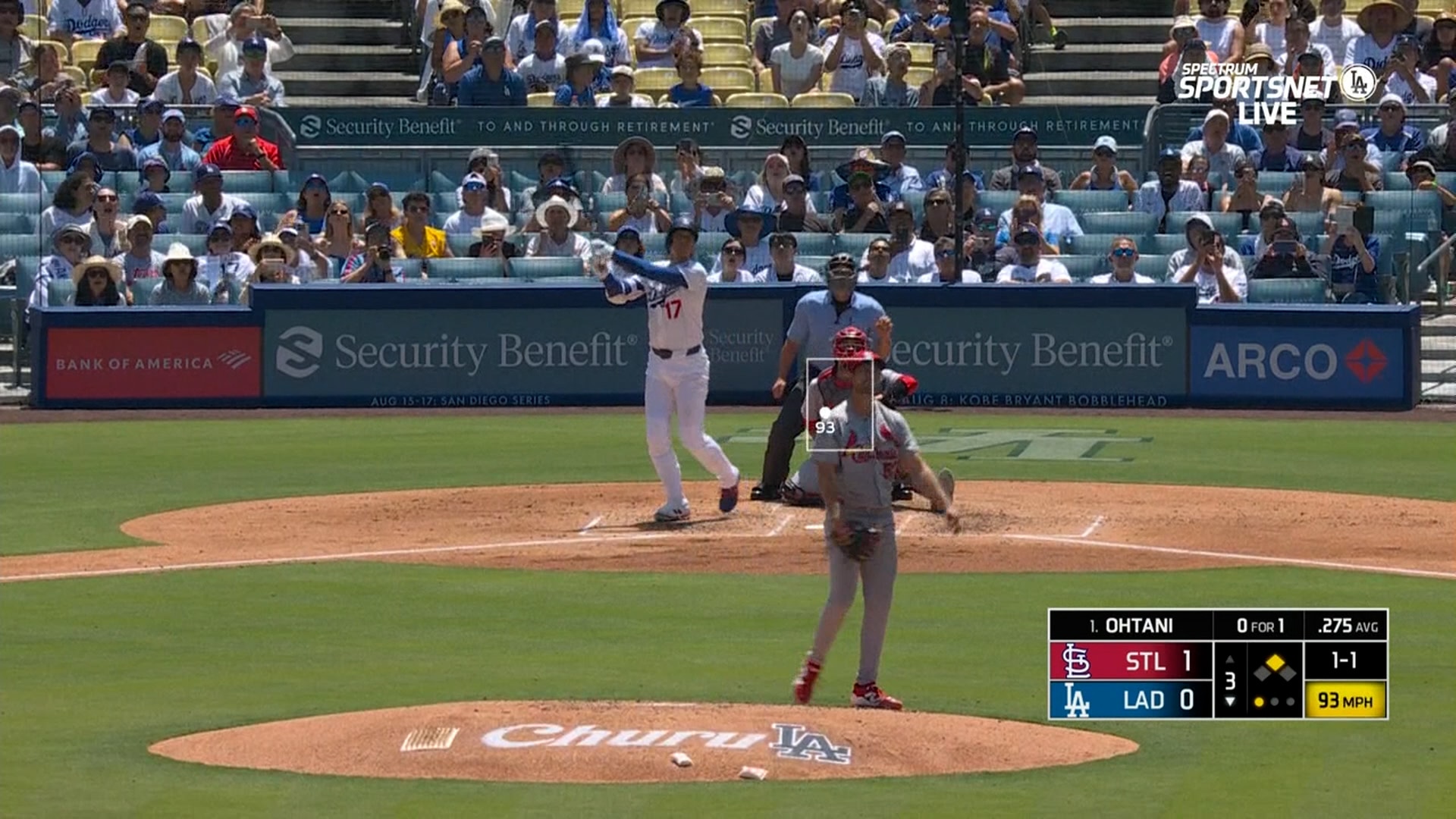 Shohei Ohtani’s 1,000th hit is a two-run blast to give Dodgers 2-1 lead over Cardinals