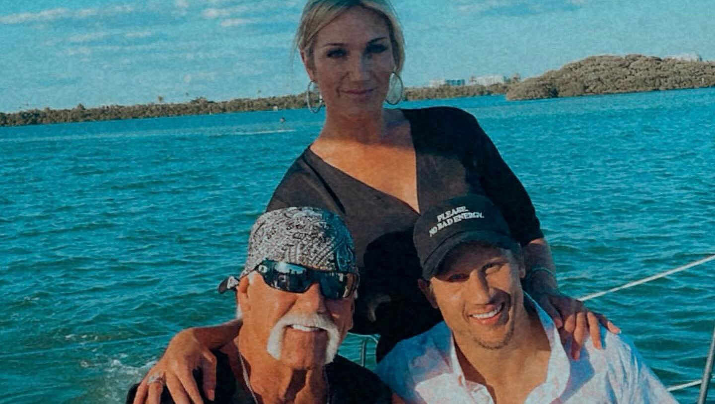 Brooke Hogan’s Husband Steven Oleksy Shares Tribute to Father-in-Law Hulk