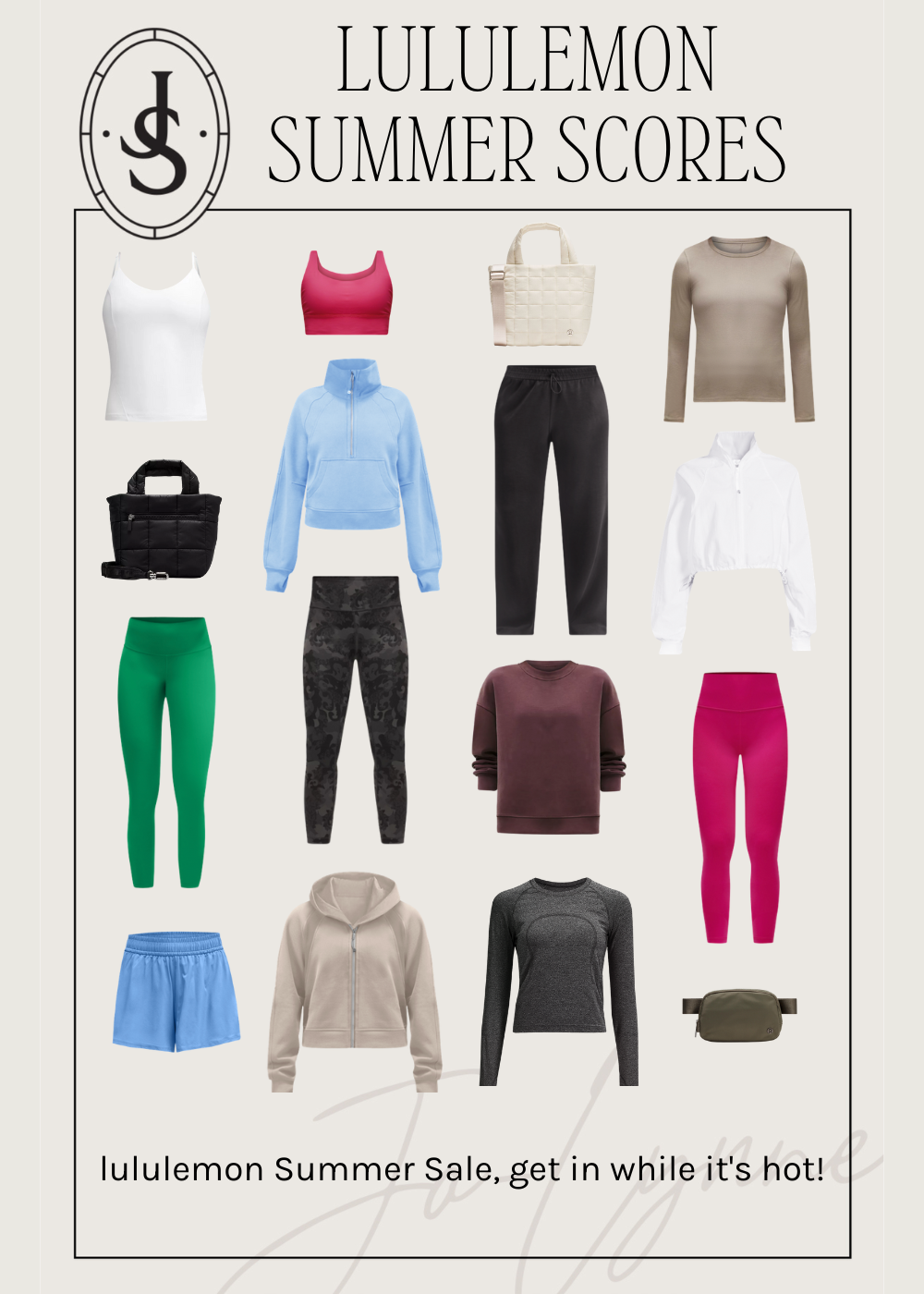 Score lululemon Favorites for Less at their Summer Scores Event