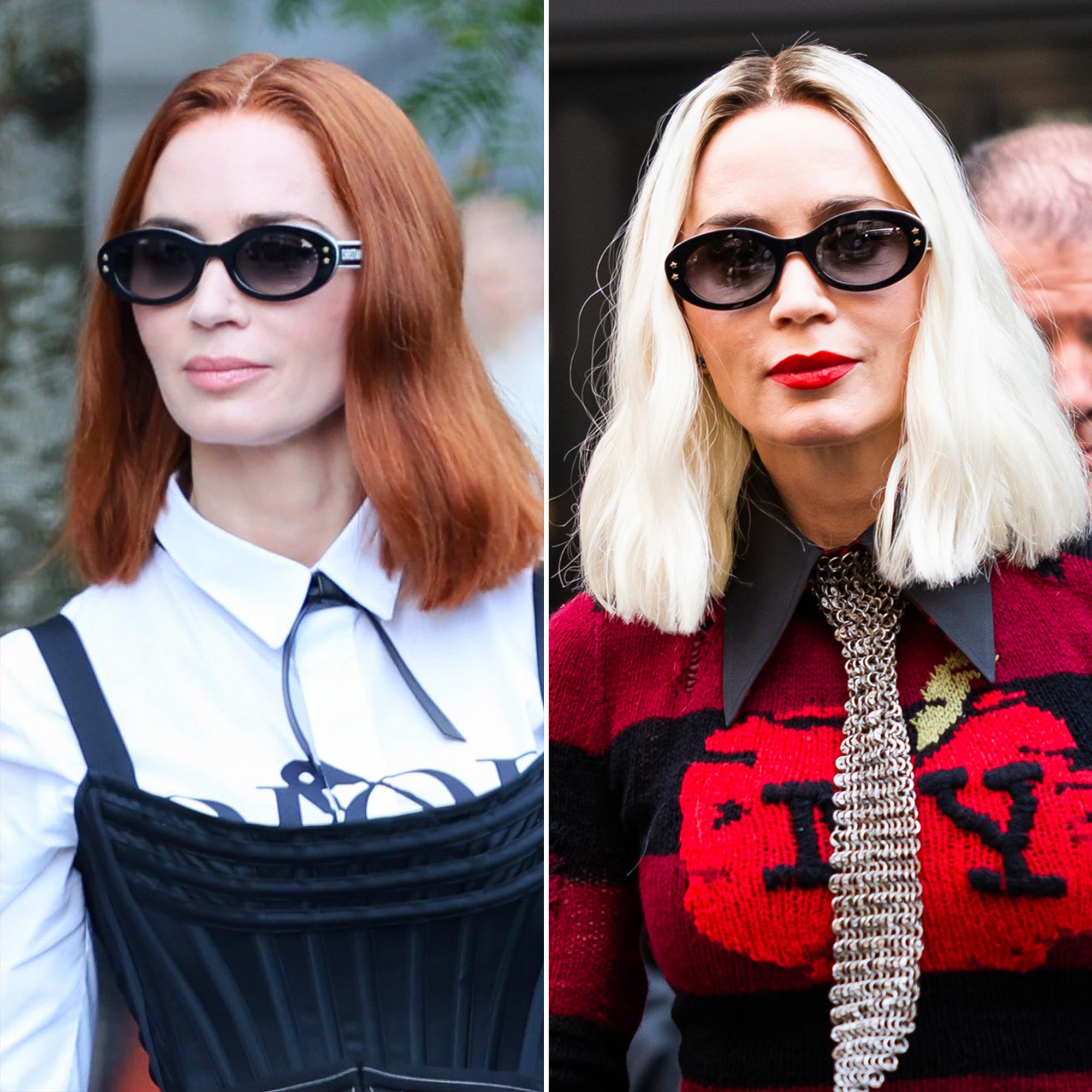 Emily Blunt Enters Platinum Blonde Era for 'Devil Wears Prada 2'