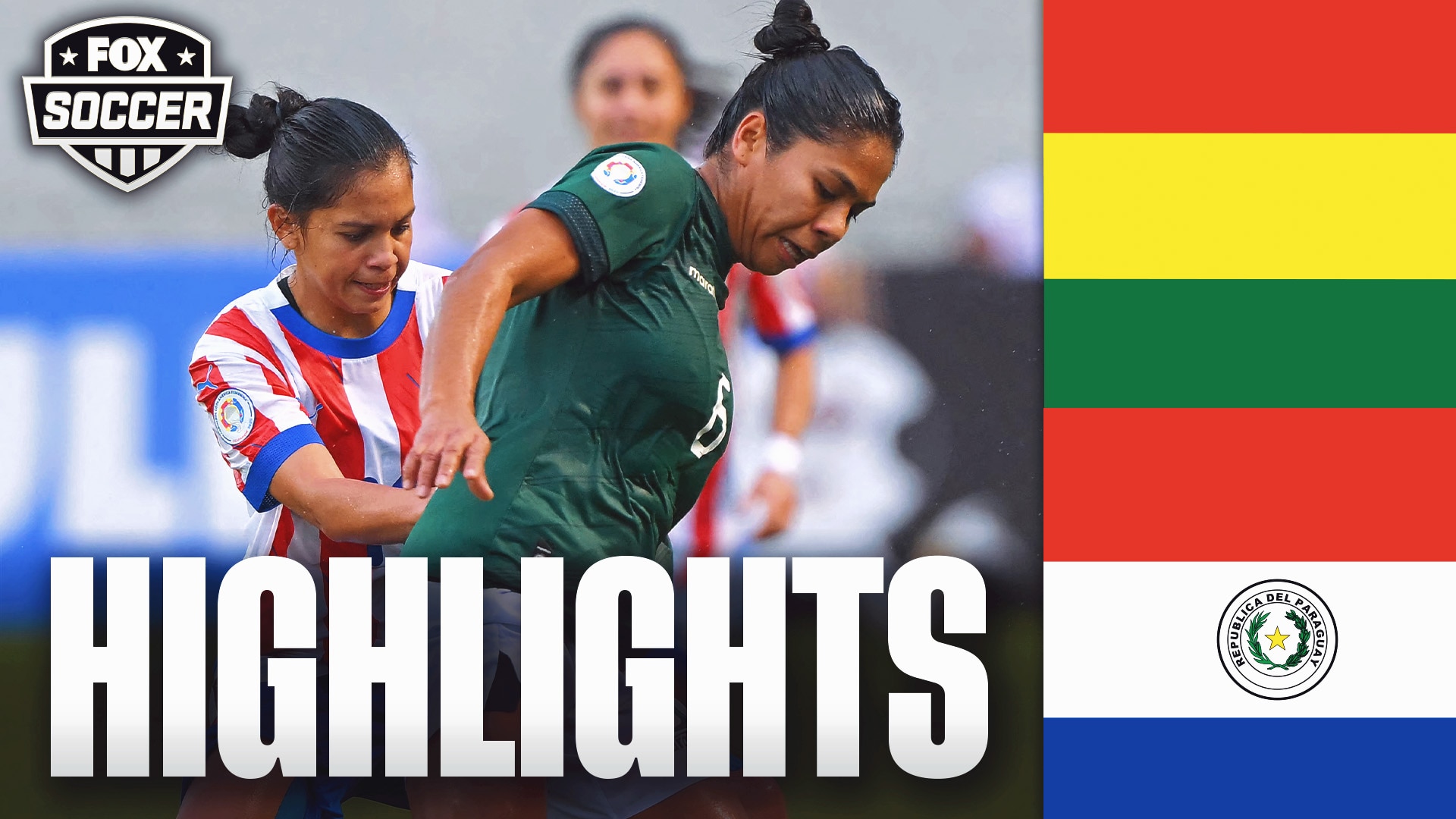Bolivia vs. Paraguay 2025 Copa América Femenina Highlights | FOX Soccer
