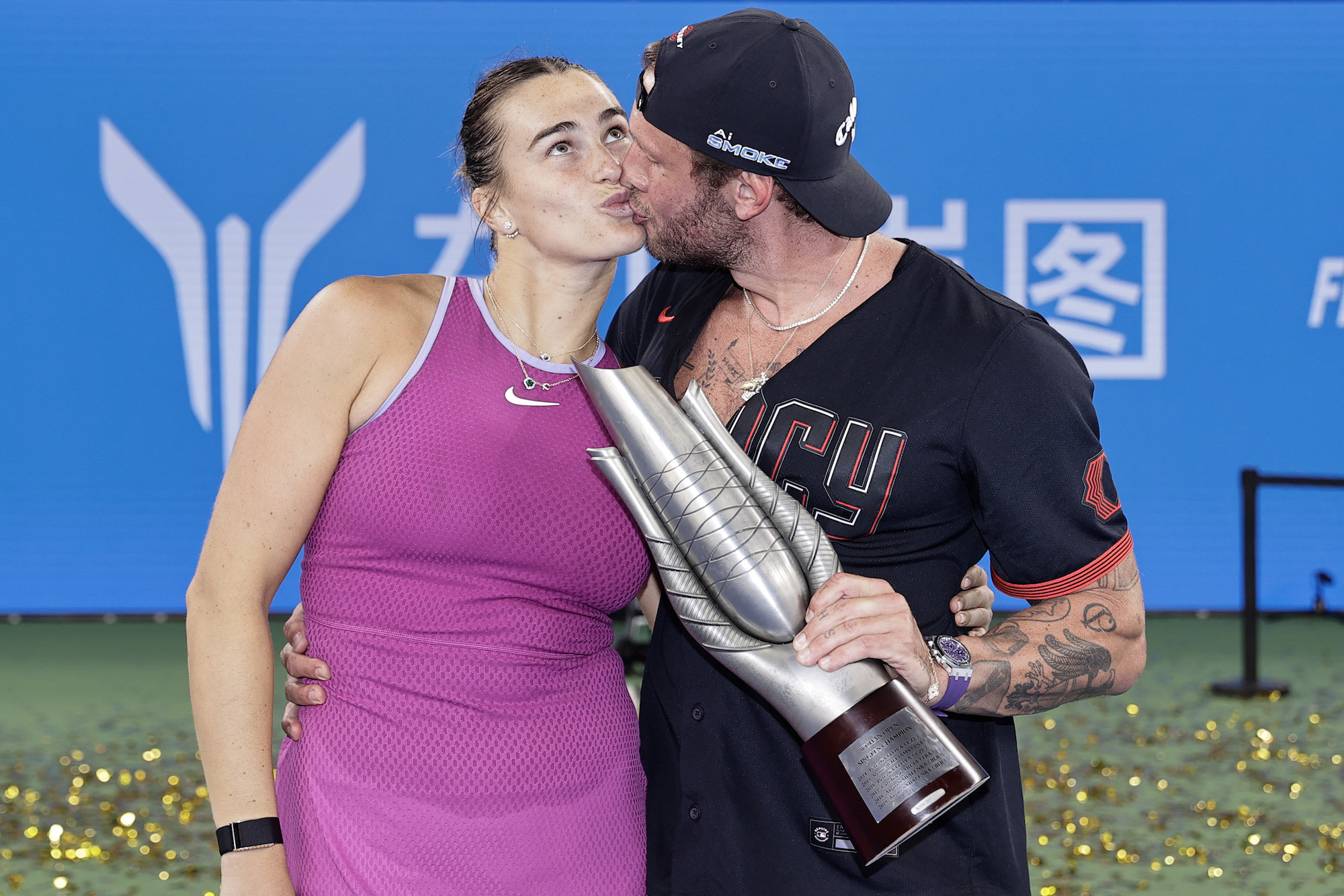 Tennis Champ Aryna Sabalenka and Boyfriend Georgios' Relationship Timeline
