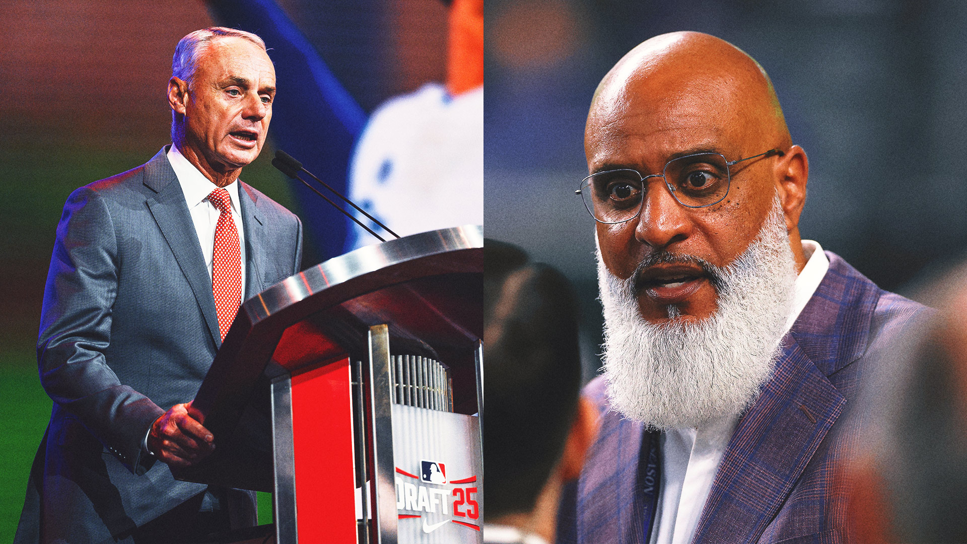 MLB Salary Cap? Lockout? Rob Manfred, MLBPA's Tony Clark Talk Balance